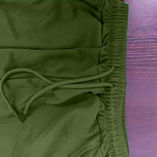 Pantaloni de sport din plasă pentru bărbați, cu uscare rapidă, subțiri, ușoare, pentru jogging, pantaloni de sport, cu cordon, talie elastică, cu bandă la gleznă, de culoare solidă, pantaloni de lucru pentru sală