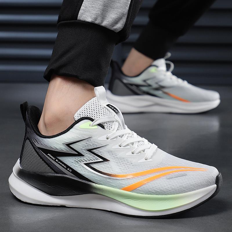 Men's Casual Shoes Shock-proof Comfortable Outdoor Running Fitness Training Fashion  Breathable and Versatile Mesh Shoes