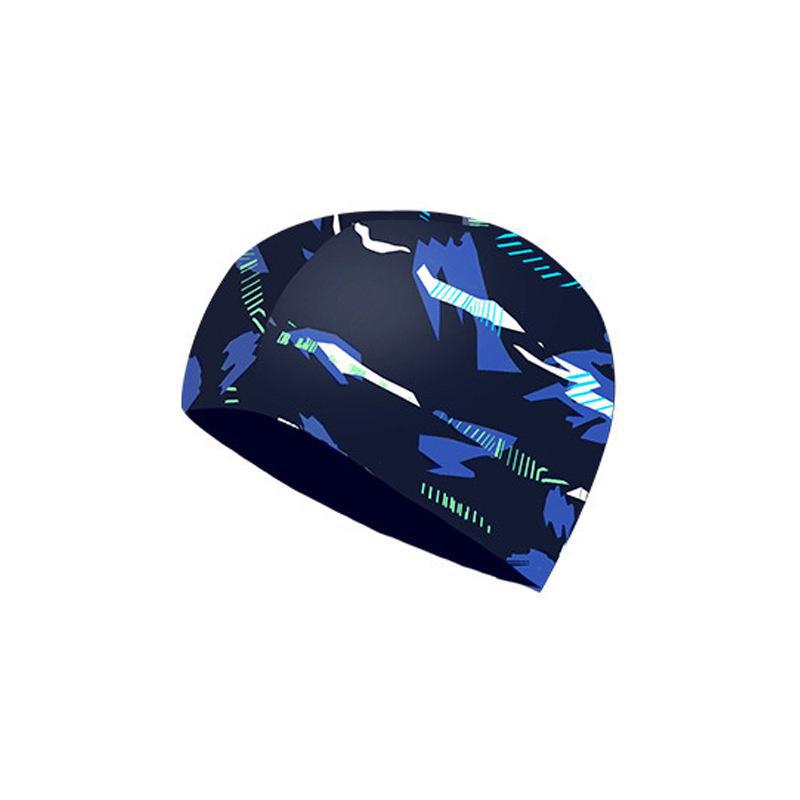 Youyou Men's Spandex Swimming Cap for Long Hair - Ideal for Pool & Hot Spring