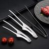 304 Stainless Steel Barbecue Tongs for Outdoor and Kitchen Use