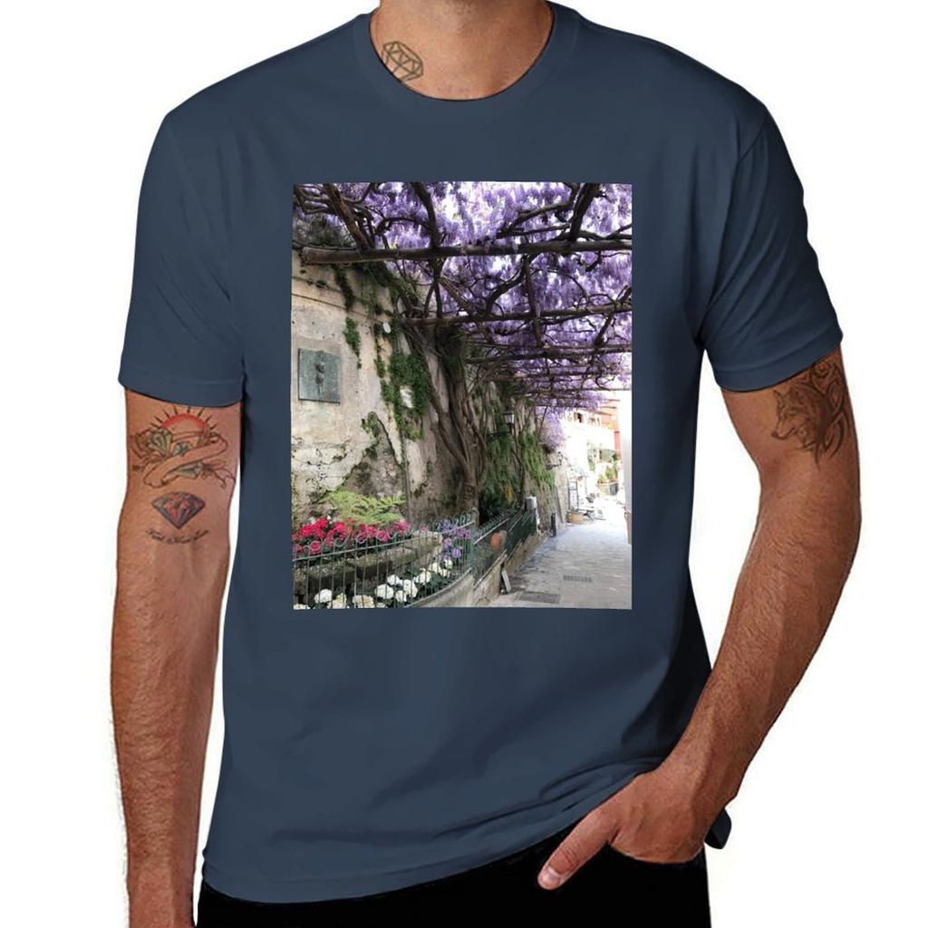 Italy Positano Wisteria Tshirt G Unisex T Shirts For Unisex Tshirt