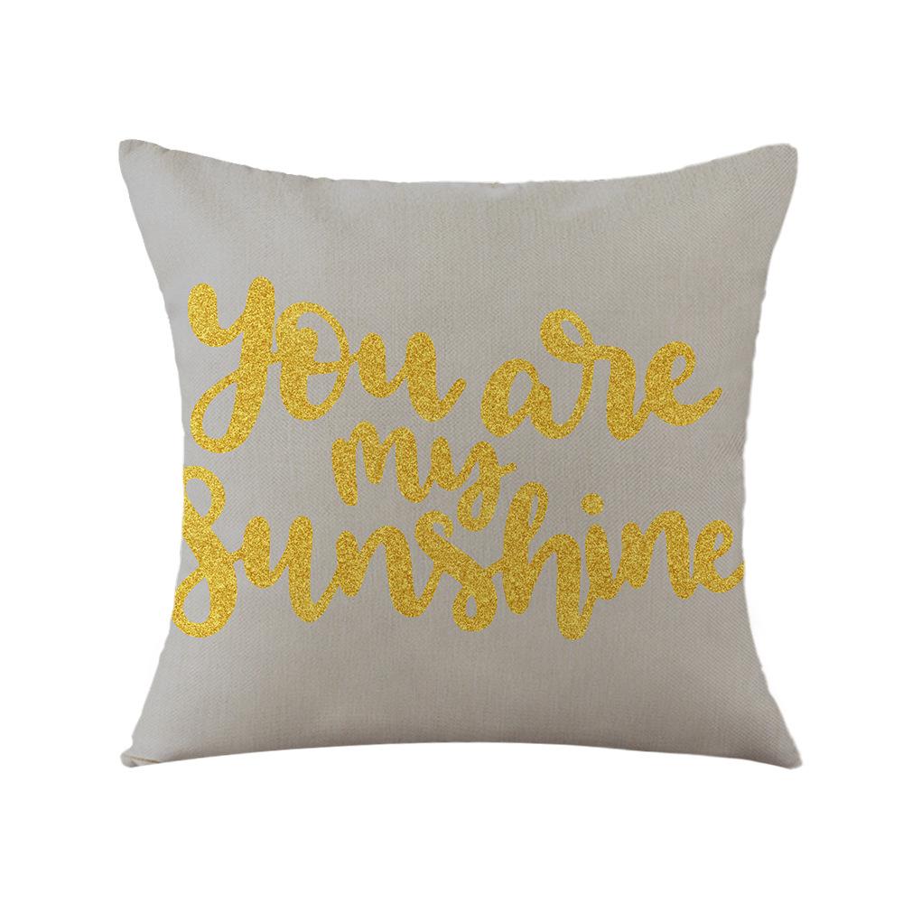 Spring Pillow, Daisy Pillowcase, New Printed Pillow, Office Sofa Pillowcase