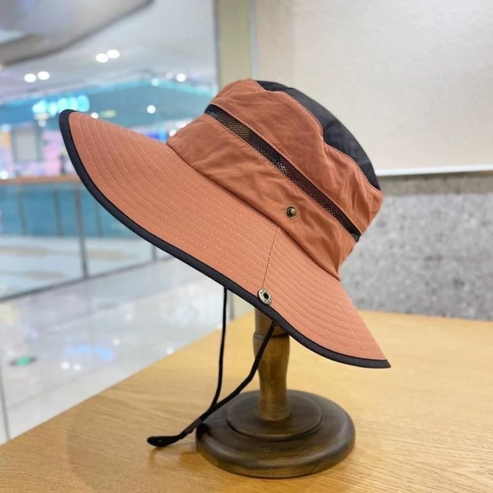 Sun Protection Fisherman Hats Anti-UV Foldable Cap Portable Bucket Hat Camping Hiking