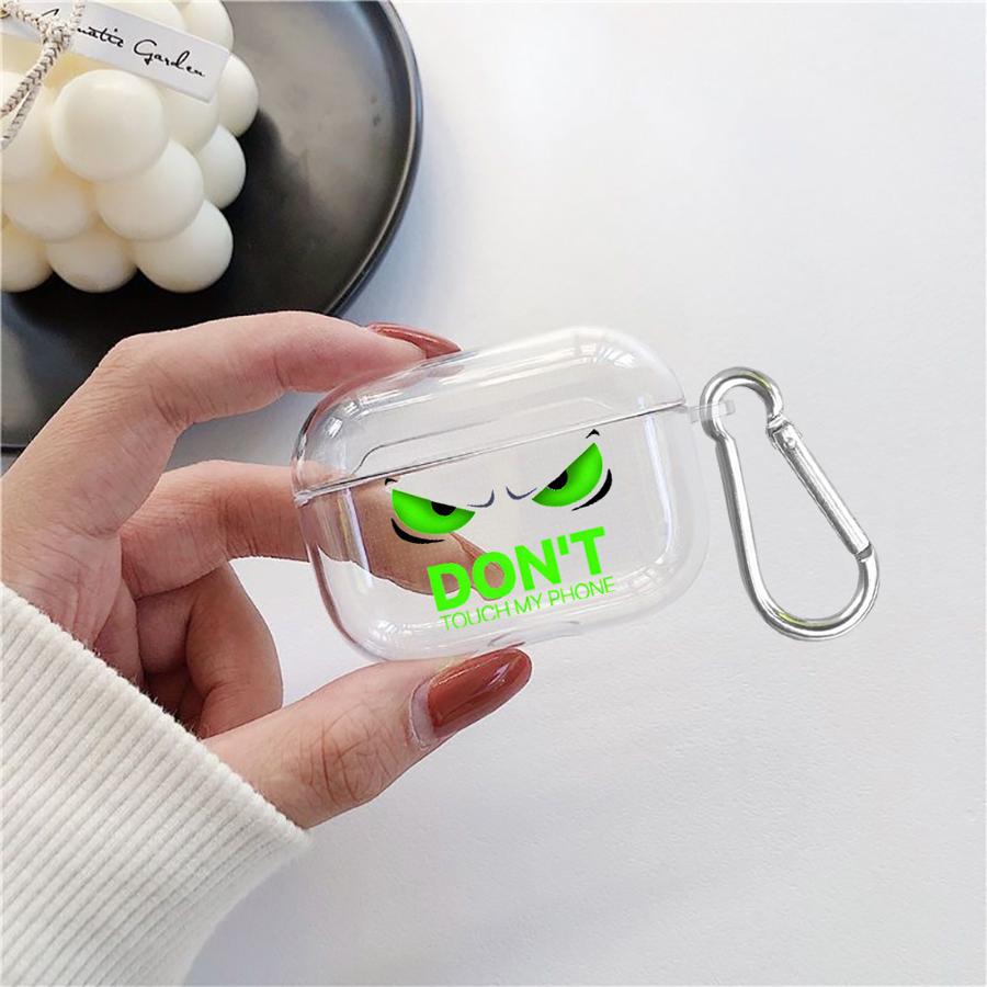 Case For Airpods 2 Pro 3 1 Pro2 Pro3 4 Clear Earphone Cases Cover Cartoon Cool Eye