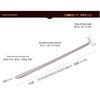 Stainless Steel 30CM Long Shoehorn - No-Bend Shoe Puller Device