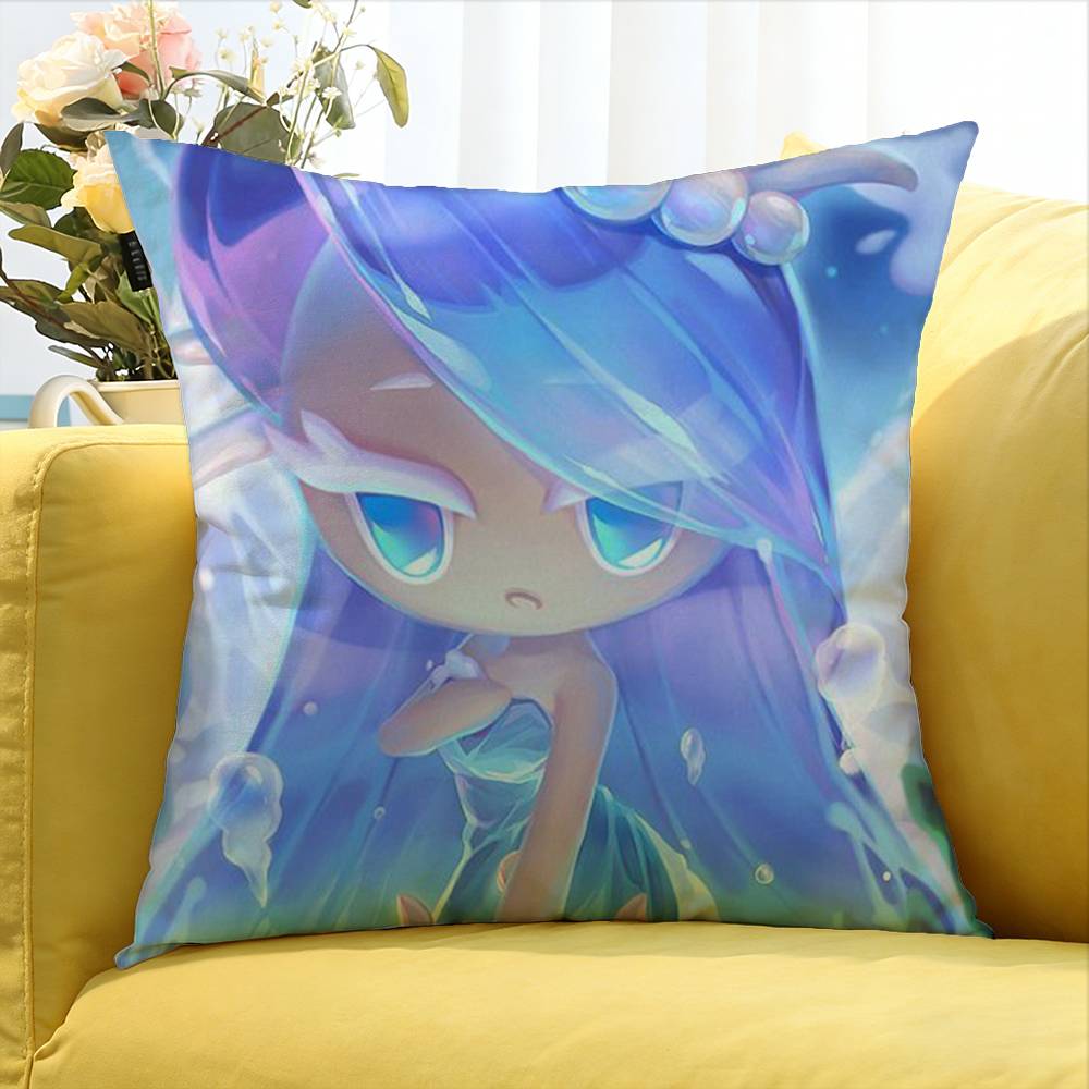 Game C-Cookie R-Run Kingdom World Various Sizes Square Pillow Case For Car Home Bedchamber Decor