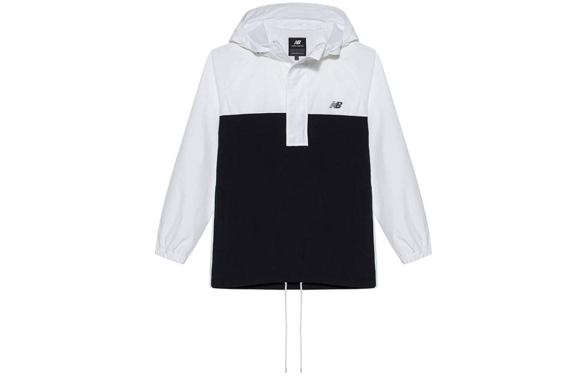 New Balance Jackets Unisex White Hooded Moderate Other NA83N033-WT M