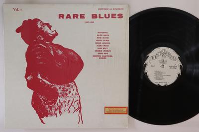 LP Record VARIOUS  Rare Blues Vol. 4 19271935 HLP58294 HISTORICAL US Blues Used
