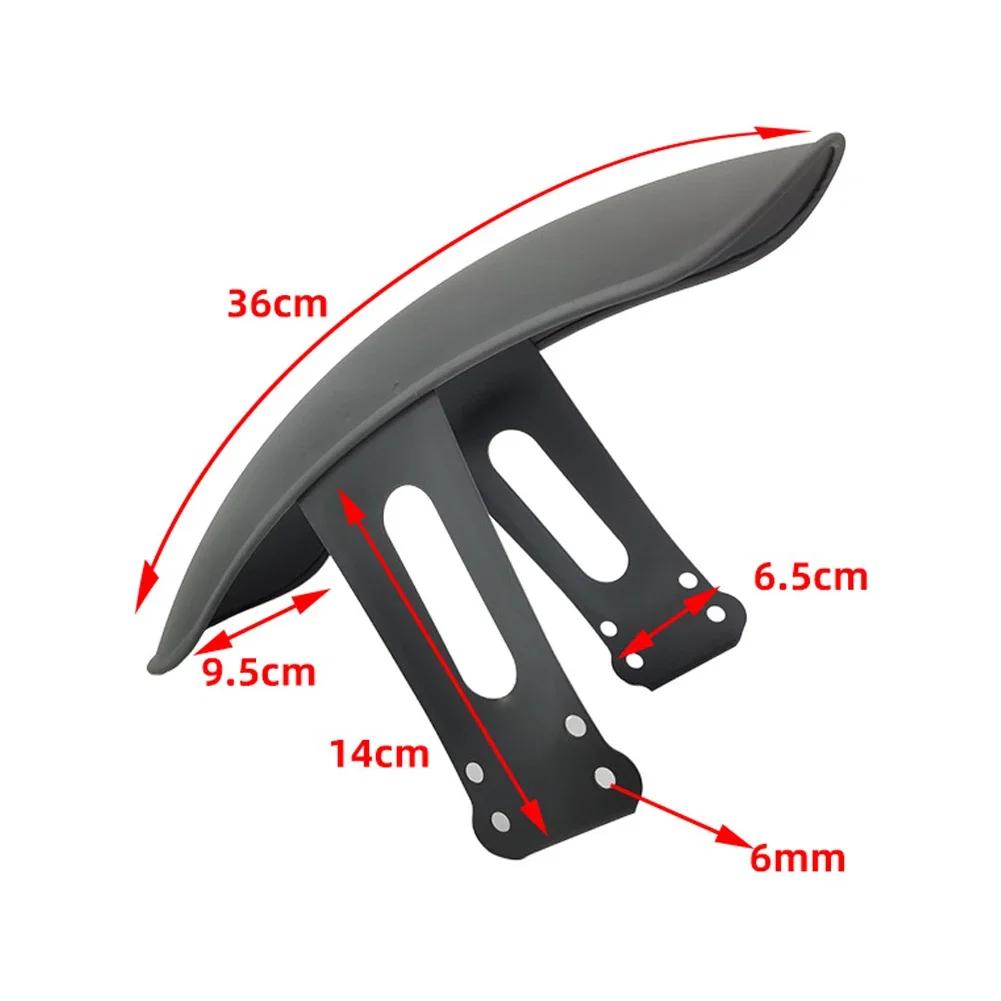 Universal Motorcycle Front Wheel Fender Retro Black \Chrome Tire Position Mudguard Splash Guard For Honda CG125 GN125 Cafe Racer