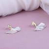 Chic Ginkgo Leaf Stud Earrings: Versatile, Retro & High-End Aesthetic for Women