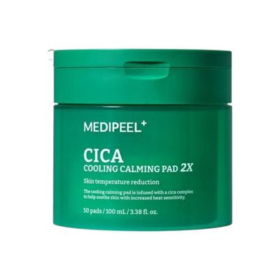 Cica Kühlendes Beruhigendes Pad 2X 50 Blatt 100ml Erfrischende Beruhigende Tägliche Gesichts-Pads