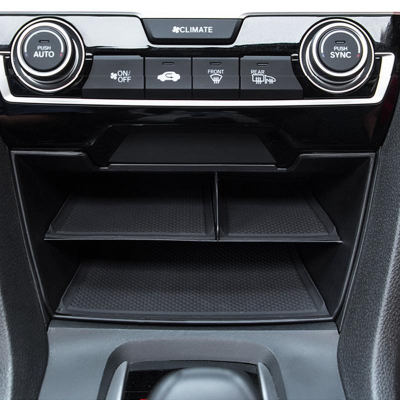 For Honda 10/11th Civic Sedan Si Hatchback Type R Center Console Storage Compartment Sorting, Storage Box Interior Supplies