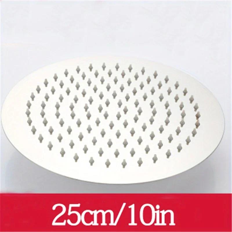 Duschkopf Ultradünn Druckbeaufschlagt Badezimmer Wasserfall Regendusche Badezimmerzubehör Edelstahl Top-Sprinkler