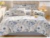 Duvet Cover Set for Double Bed 100% Cotton Quilt Cover Comforter Covers with 2pc Pillowcase Luxury Flower Printed Bedding Set