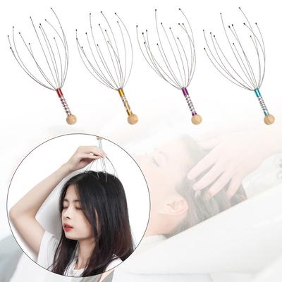 Unisex Blood Circulate Spa Headache Octopus Stress Relaxing Claw Scalp Head Massager