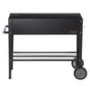 Raised Garden Bed, 42.5 X 19.5 X 31.5 Inch Galvanized Metal Planter Box, Elevated Outdoor Planting Boxes with Legs, for Growing