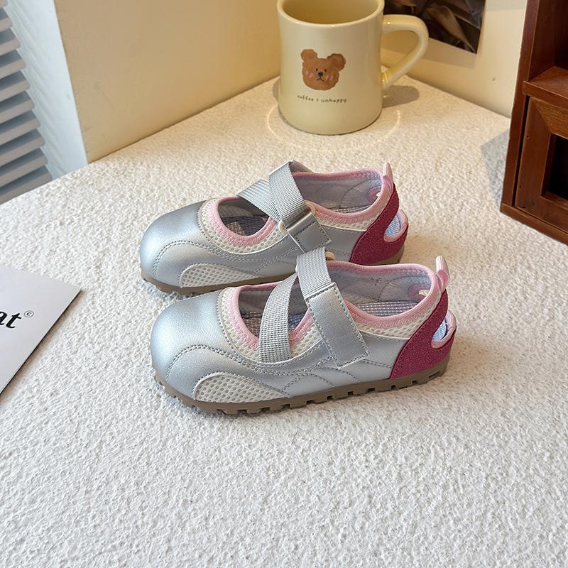 Girls' Ballet-Style German Training Shoes, New Spring/Summer Mary Jane Sneakers for Girls, Princess Shallow-Soled Baby Sandals