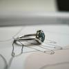 Серебряное кольцо с топазом Лондон Блю 0.817ct, вес изделия 2,42 гр (2188674)