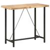 VidaXL Bar Table 120x58x107 Cm Raw Mango Wood