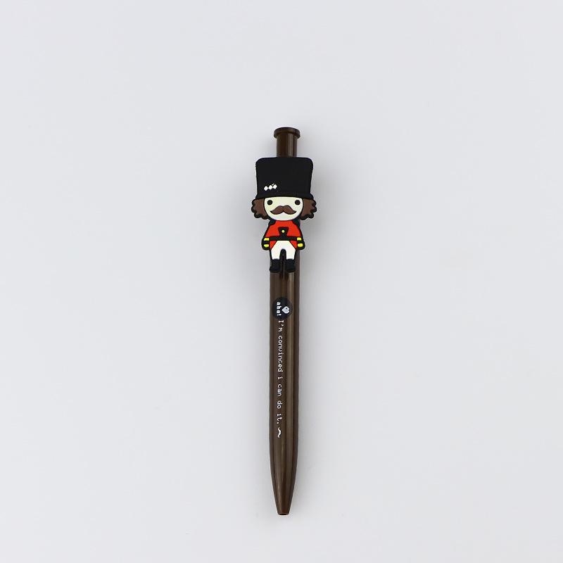 Cute Korean Soldier Gel Pen 0.5mm with Custom Logo