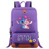 Anime Printed Teen Student School Bag Travel Bag Men'S And Women'S Shoulder Printed Backpack