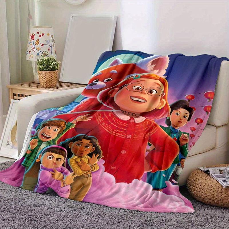 1 Stück, „Gemütliche Rote Panda Decke, Perfekt für Wohnkultur, Sofabezug, Außenbereich, Geschenke, Weiche Wohndecken für Schlafzimmer, Wohnzimmer, Reisen, Camping,