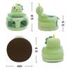 1Pcs Comfortable Toddler Nest Puff Without Filler Cute Baby Sofa Support Seat Cover Plush Chair Learningto Sit Feeding Chair