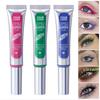 Colored Mascara Set Thick Waterproof Long Curling Mascara Halloween Stage Makeup Silk Fiber Mascara