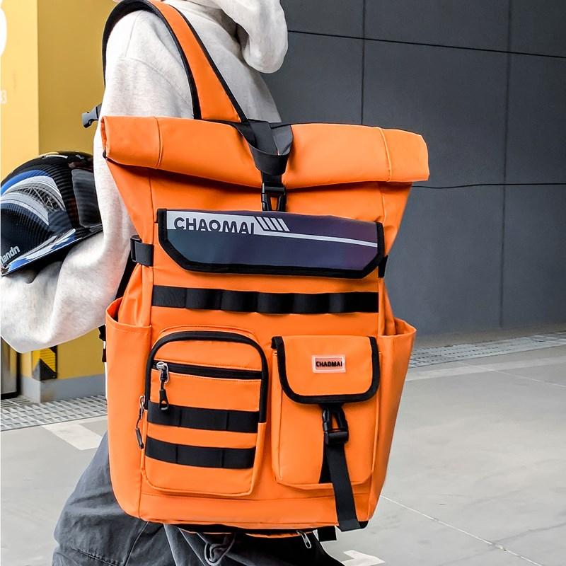 Badminton Racket Backpack Large Capacity with Separation Shoes Bags Sports Training Riding Backpack Student Schoolbag