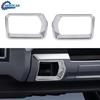 Chrome Front Bumper Trailer Towing Hook Frame Trim Cover For GMC SIERRA 2014-15