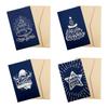 Christmas Card Paper Creative Anniversary Birthday Winter Holiday Greeting Card Christmas Decoration Gift for Husband Dad