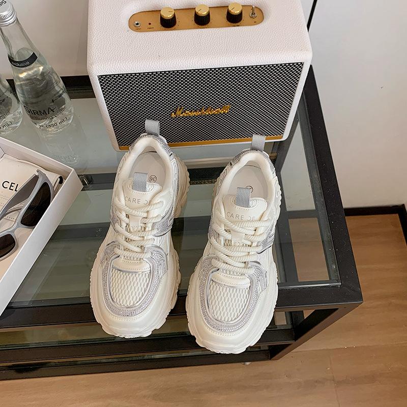 Damen-Sportschuhe mit dicker Sohle, Damen-Herbstschuhe 2025, modischer Knaller, Damen-Freizeitschuhe, Dad-Schuhe