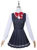 Ținuta de cosplay a colegei Ai Li—șoapte în rusă, costum de cosplay, stil uniformă școlară.