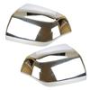 1 Pair Side Rear View Mirror Cover Cap Trim Chrome Style ABS Plastic Fit for Chevy Suburban Tahoe