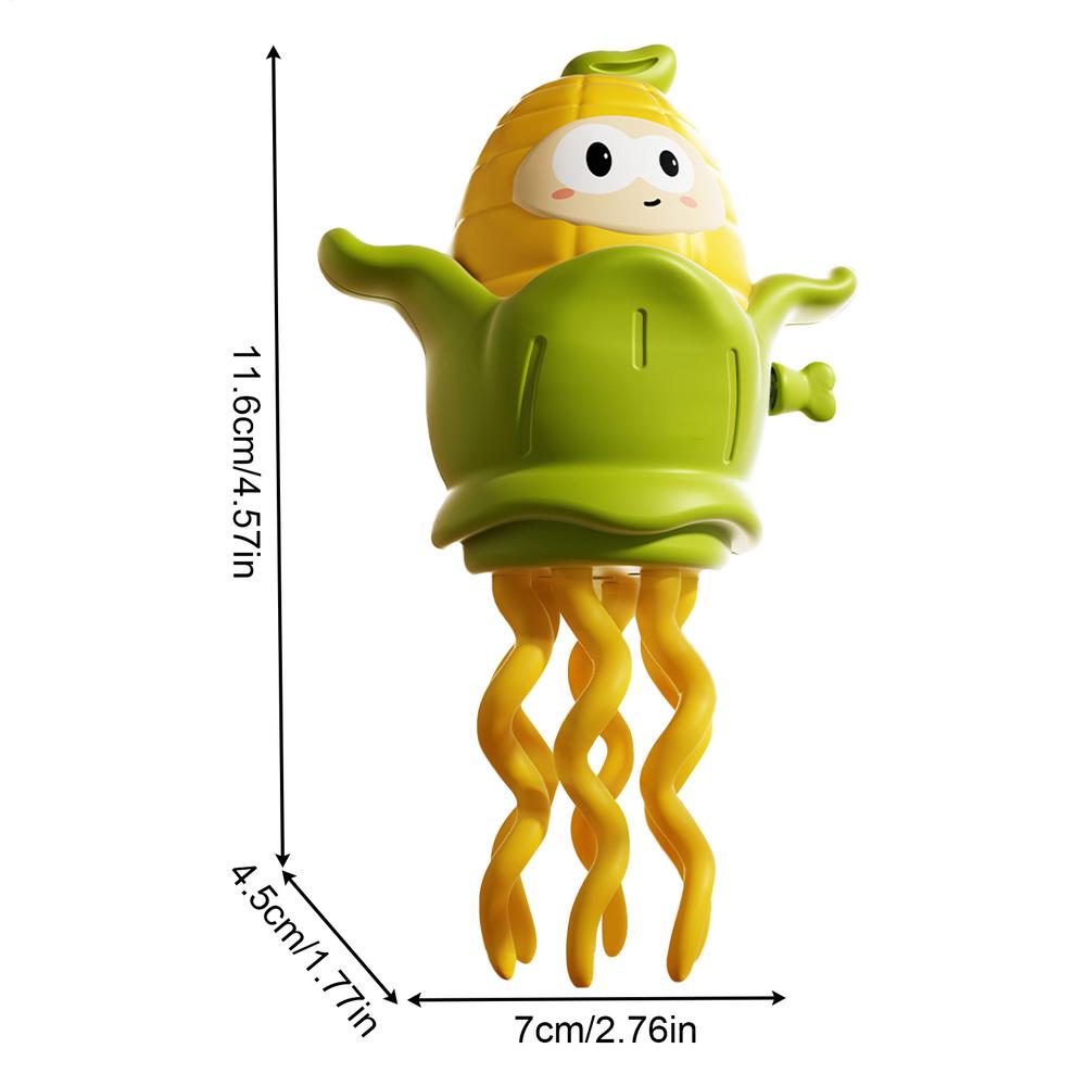 

Electric Dancing Squid Corn dancer Novelty fidget toys Interactive Clockwork Baby Crawling toys games for kids children Pets Cat кукурудза кольору