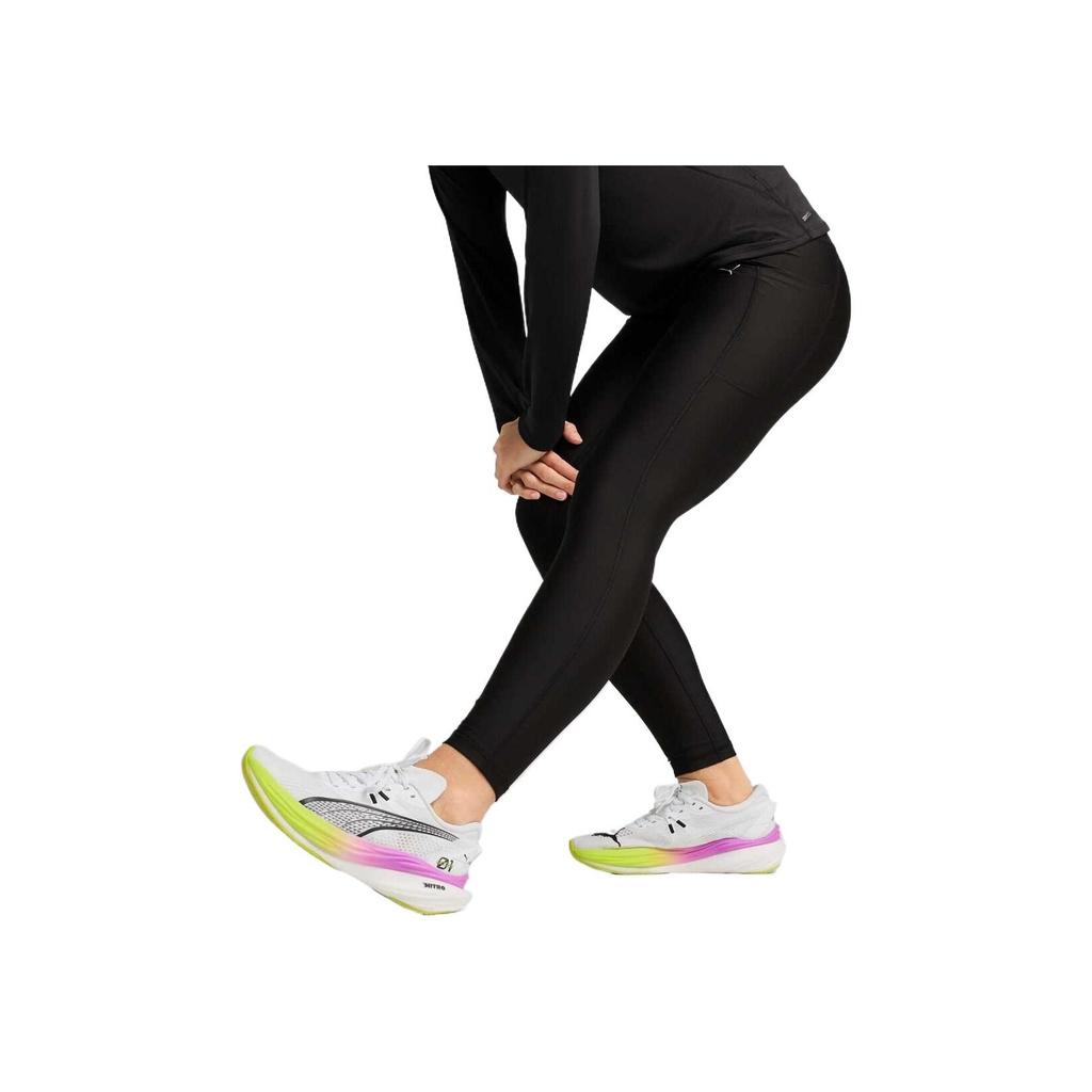 PUMA Comfortable Soft Skin-Friendly Fashion Sports Long Pants Women bottoms Black 527304-01