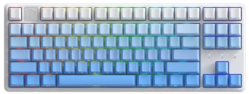 

IROK NA87 PRO MAG Rapid Trigger Magnetic Switch Gaming Keyboard Mechanical TKL RGB Backlight 8000Hz Polling Rate 4000Hz Key Scanning Input Latency 0 білий