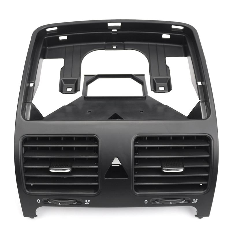 Front Center Dash Air Conditioner Outlet Cover 1K0819728F For VW Jetta Golf GTI MK5 2006-2010 Parts 1K0-819-728-H-1QB