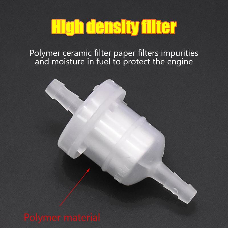 Motorcycle Fuel Filter Gasoline Gas Oil 110/125/150/175/200 Engine For Car Scooter Dirt Bike ATV Fuel Petrol Filters Accessories