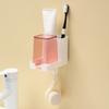 With Cup Toothbrush Holder Cute Toothpaste Organizer Cartridge  Hiking Camping Supplies