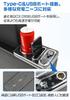 Console Box for Suzuki XBEE MN71S with Center USB LED PU Leather Car Easy Installation Armrest, Storage, Three-Tier Divider, Type-C & Charging,