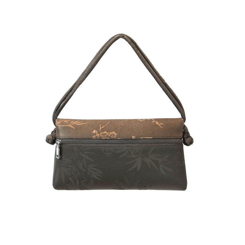 Xiangyunsha Crossbody Bag: New Chinese Style Mulberry Silk and Song Brocade Phone and Shoulder Bag