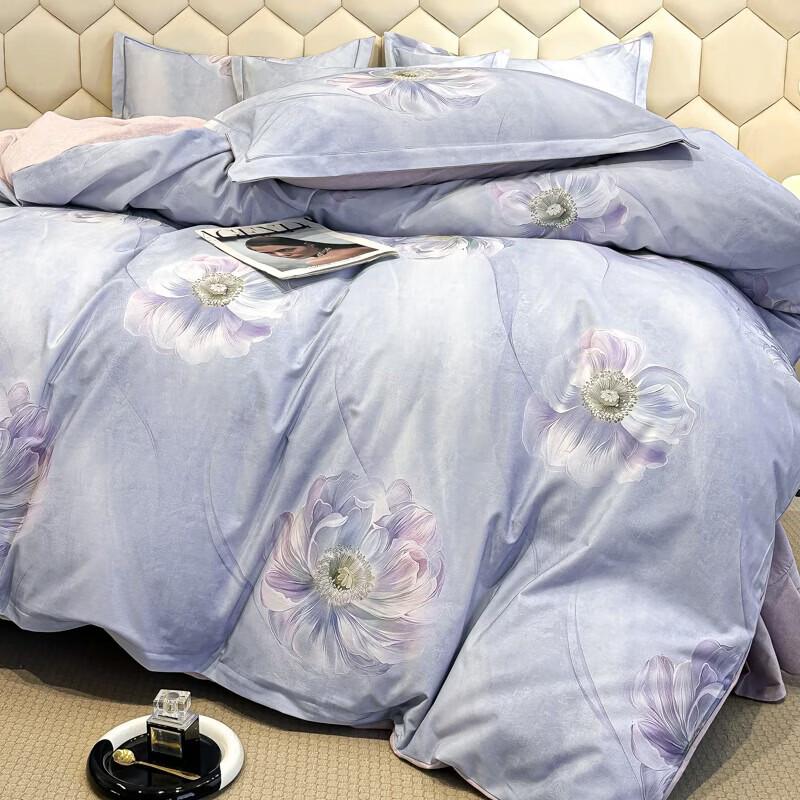 Grace Begonia Love Long-Staple Cotton Bedding Set