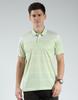 Luxuria Men's Striped Collar Neck T-Shirt