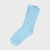 Basic Embroidered Logo Crew Socks_Sugar Blue YUA26S08KU