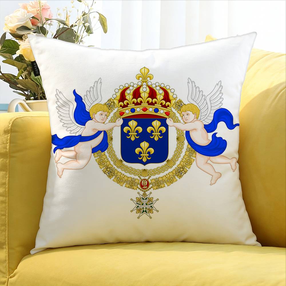 NNapoleonic French DDrapeaux flag Various Sizes Square Pillow Case For Car Home Bedchamber Decor