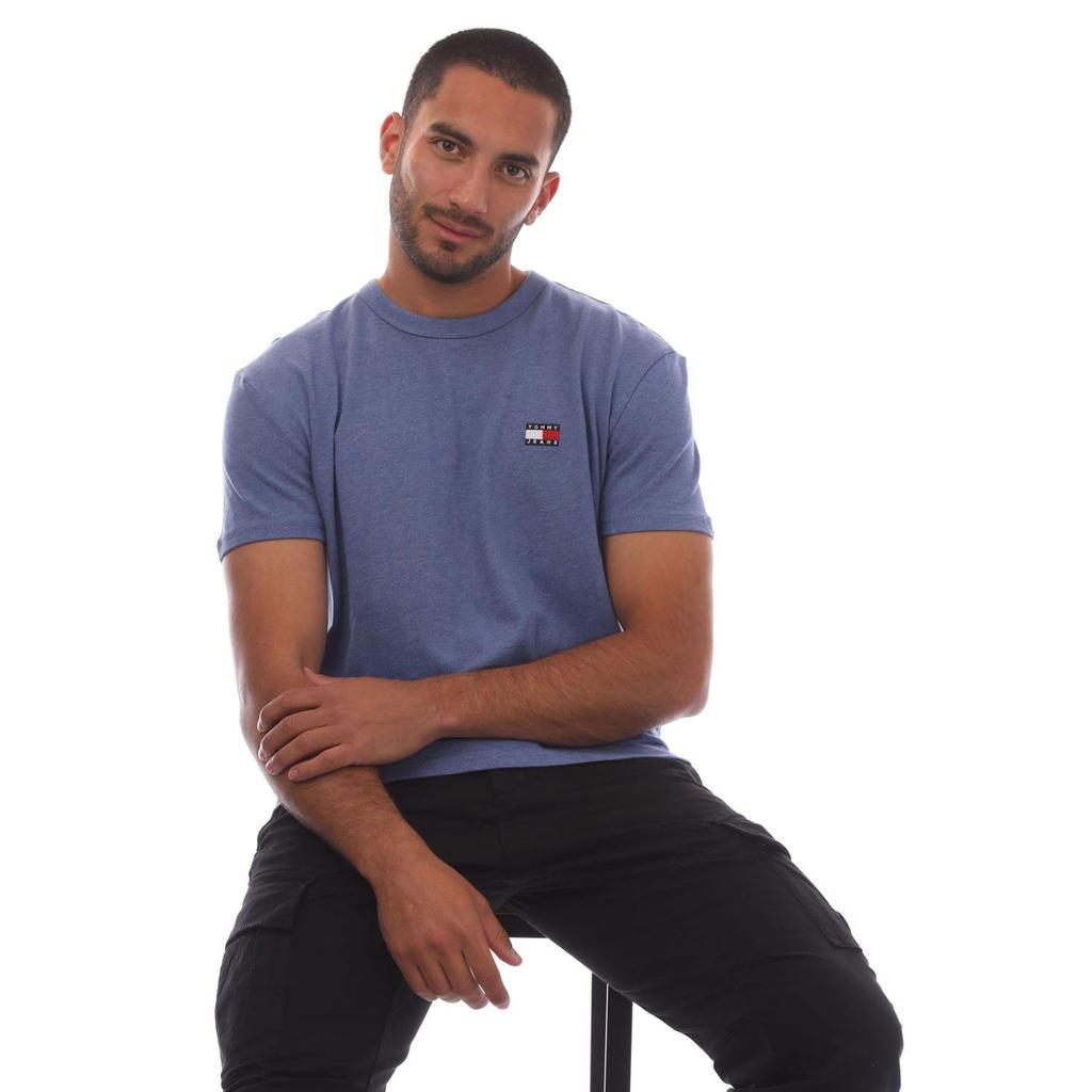 Tommy Jeans Mens Tonal Badge T-Shirt