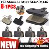 1-8 STKS MTB Mountainbike Schijfremblokken voor Shimano M375 M445 M446 Hars Semi-Metalen Fietsremblok Remonderdelen