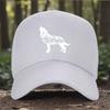 Howling Wolf Landscape Graphic Baseball Cap Polyester Outdoor Adjustable Unisex Adult Hat