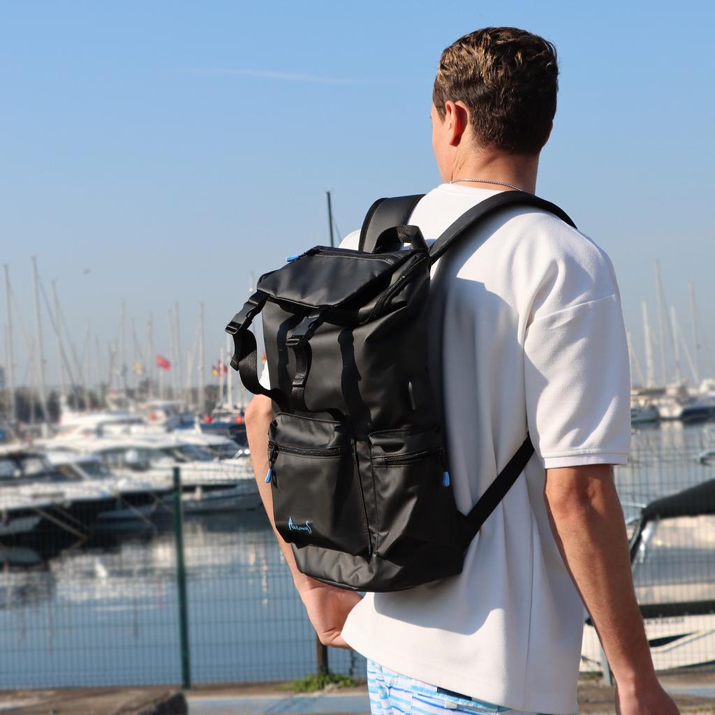 Anemoss Laptop Backpack, Black